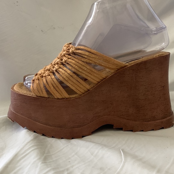 90’s/Y2K Vintage Chunky Platform Sandals/Mules - Picture 4 of 10